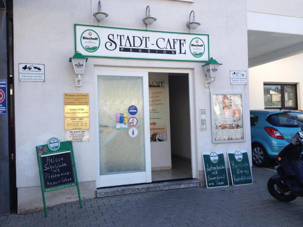 Stadtcafe Pension Grünstadt Exteriér fotografie